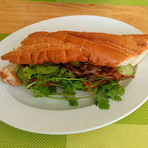 Bocadillo típico de Vietnam