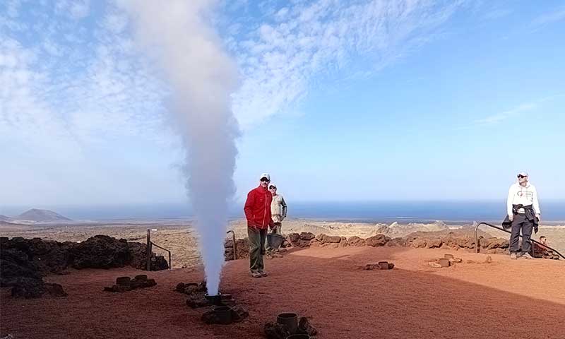 Geiser Parque Timanfaya
