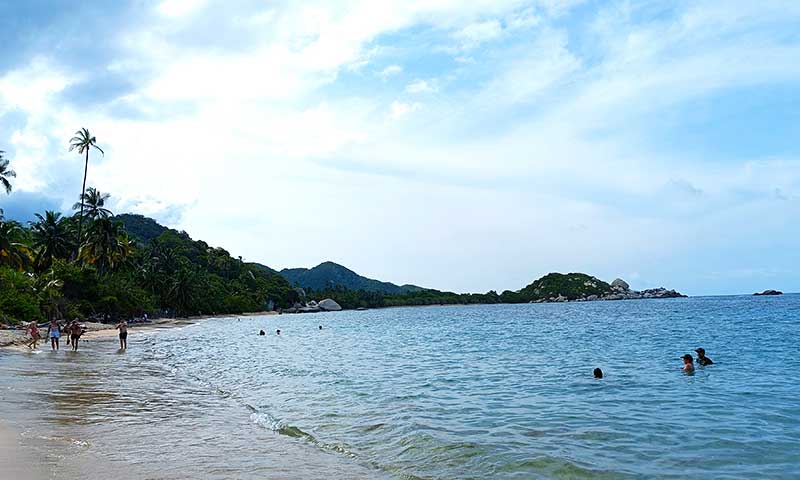 Panorámica playa La Piscinita