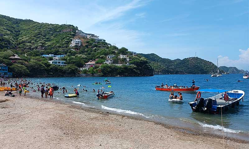 Barco Taganga a Parque Nacional Tayrona