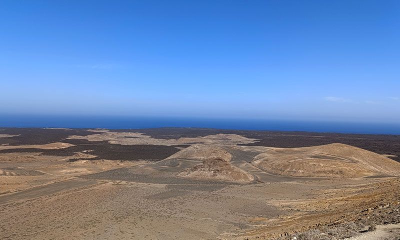 Un paisaje de Lanzarote