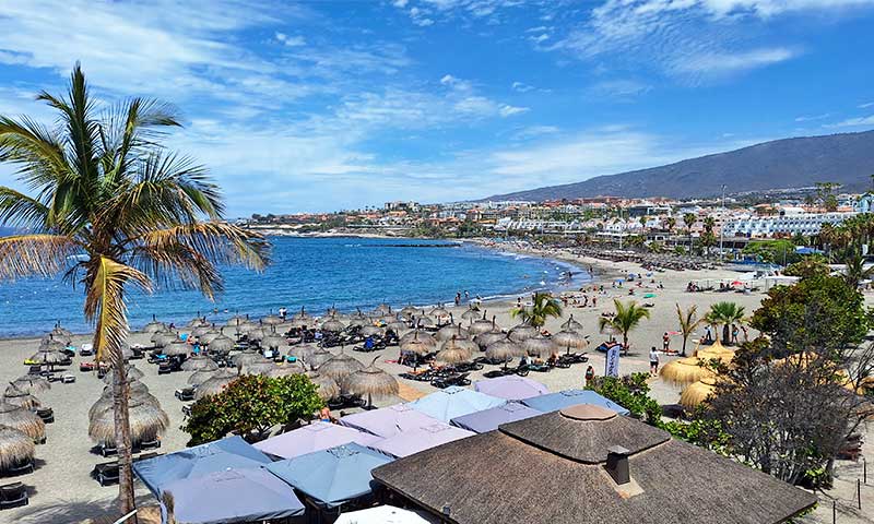 vistas a costa adeje Tenerife