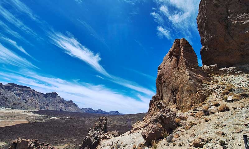mirador de la ruleta parque nacional del Teide