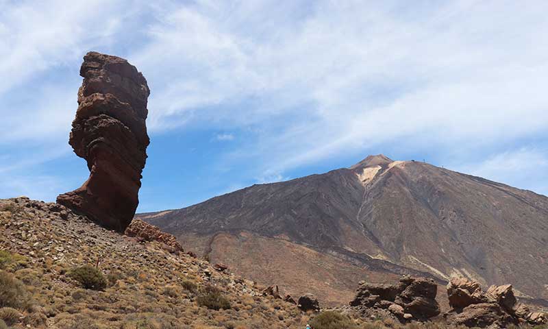 roque cinchado parque nacional del Teide