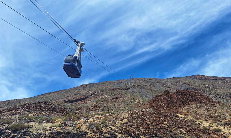 teleferico parque nacional del Teide