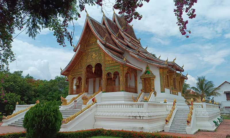 Templo en Laos