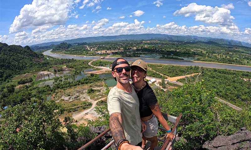 vistas desde el mirador de Pha Katai