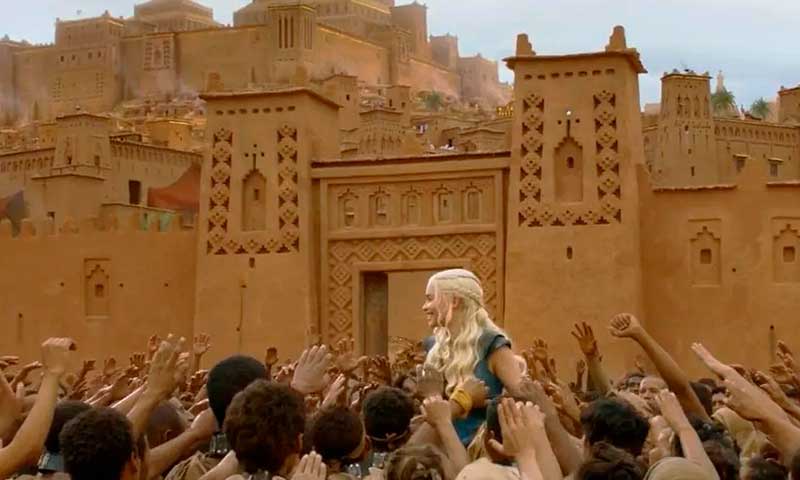 Khaleesi en Ait Ben Haddou