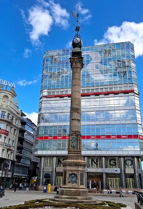El Obelisco de A Coruña