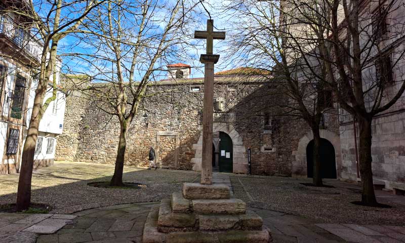 Plaza de Santa Barbara en A Coruña