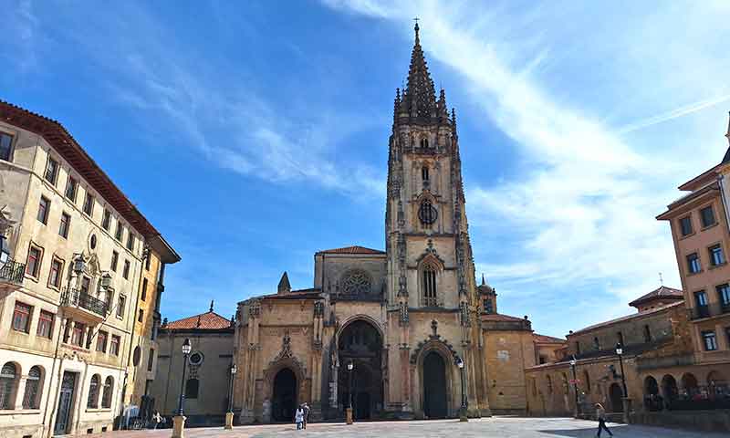 Catedral San Salvador, en Oviedo