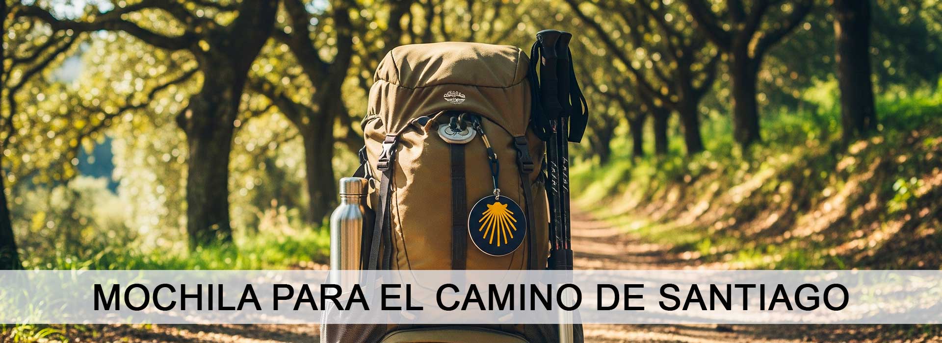 Portada mochila Camino de Santiago