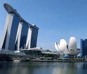 Vistas del hotel de Singapur